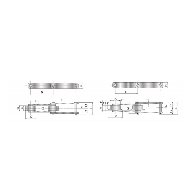 RF型コンベヤチェーン